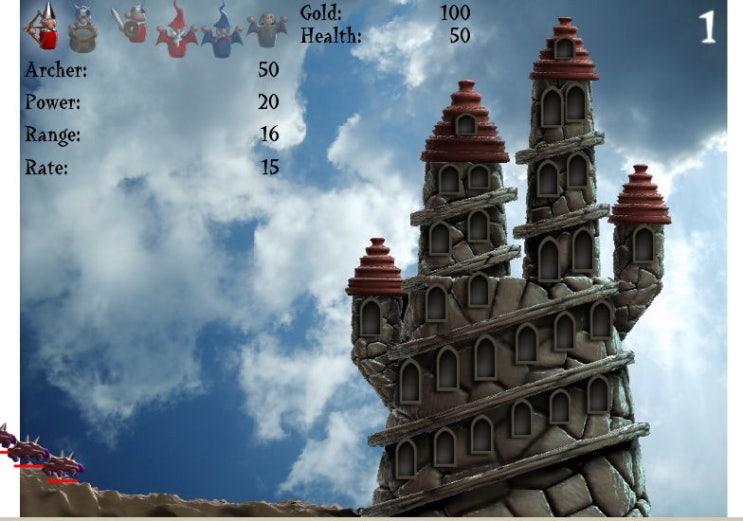  왕국 지키기 디펜스게임 Slice: Fortress Defence