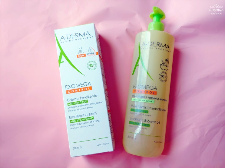  아더마 A-DERMA 병원전용화장품 건성피부 샤워오일 & 고보습크림