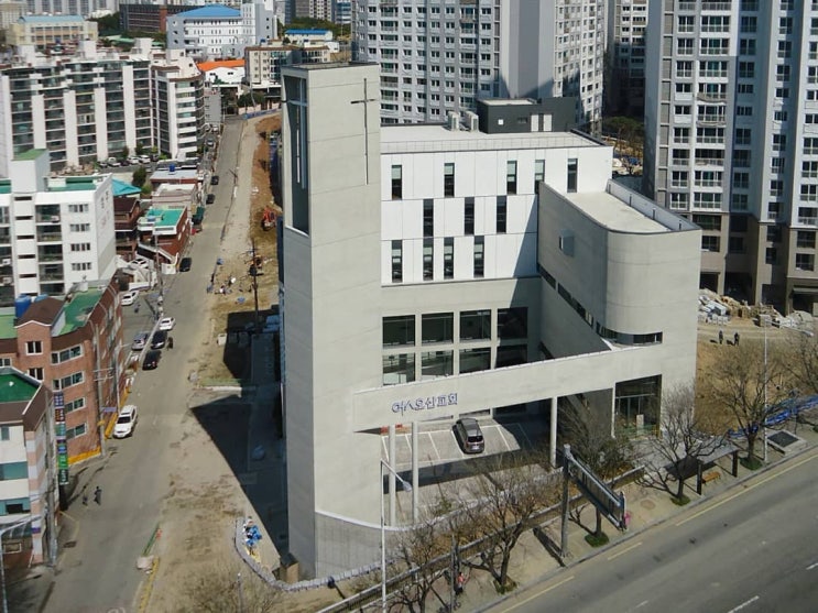 높은 완성도를 자부하는 "부산 오산교회"