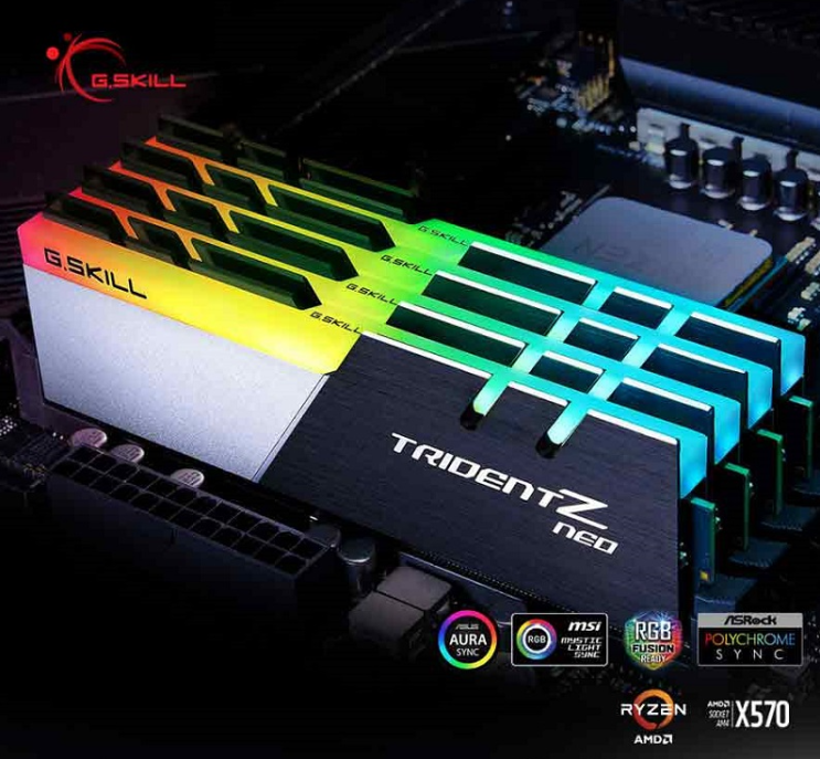  G.SKILL Trident Z Neo 16gb x 2 내돈 주고 산 솔직 후기 (Ryzen, 라이젠, AMD, 32gb, 튜닝램, 추가 오버클럭, 3200, DDR4 RAM)