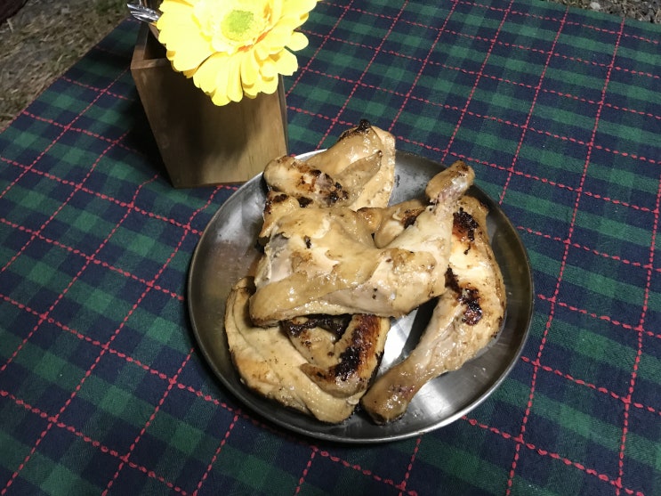  간단한 캠핑용 닭구이 ‘간단하닭’ 후기