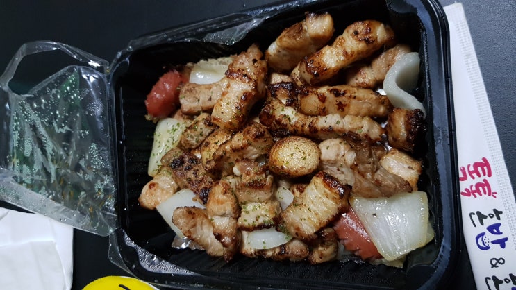  포항 상도동 배달음식 삼겹살정식