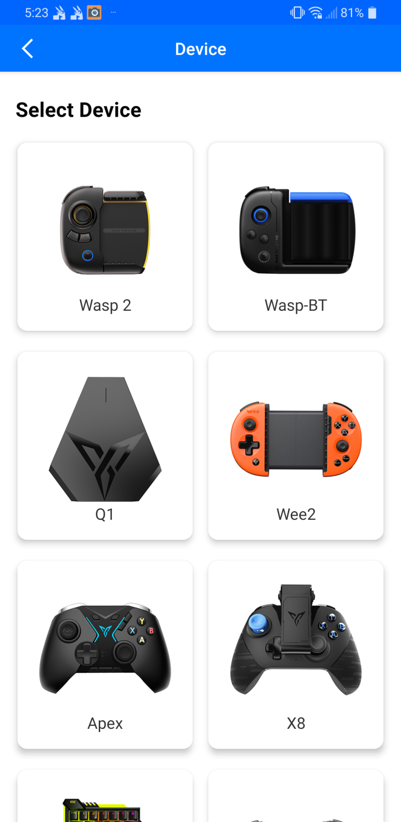 사용기] 조이트론 X 플라이디지 와스프2 엘리트 에디션 , Joytron X Flydigi WASP2 ELITE EDITION 모바일용  블루투스 한 손 게임패드 사용기 : 네이버 블로그