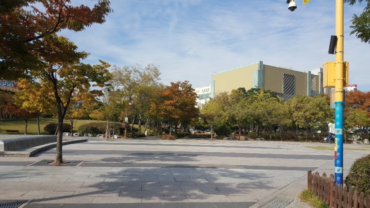  영등포에서 잠시 쉬고 싶을 때 - 지쳐보이는 영등포공원에서