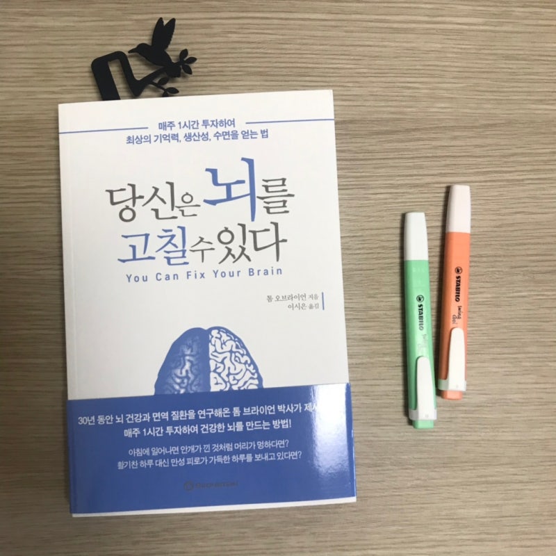 당신은 뇌를 고칠 수 있다 톰오브라이언 브론스테인 네이버 블로그