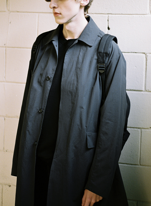 [비바스튜디오, Vivastudio] 비바스튜디오 야상 /라이트 코트+ 남자 착용샷/ 남자 코트 / LIGHT DEVICE COAT IS [CHARCOAL]