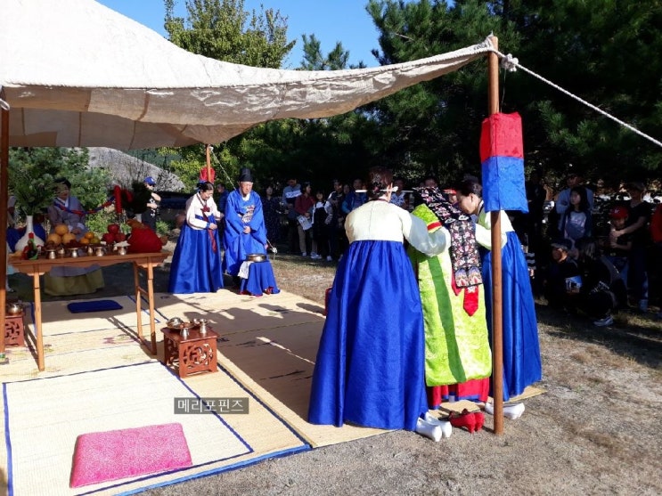  안동하회마을 전통혼례 - 부모님 금혼식