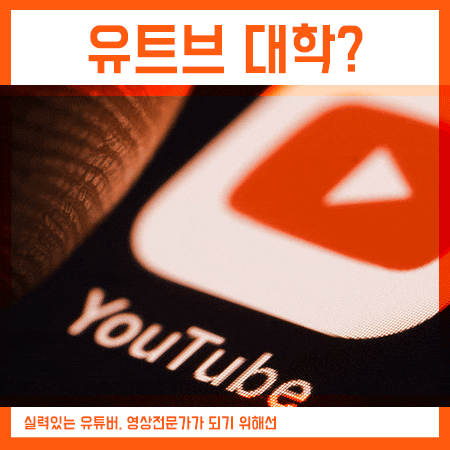  유튜브 대학 어떤 학교로 가야할까요?