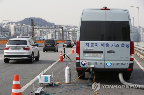  미세먼지대책-10월21일부터 자동차 배출가스 특별 단속