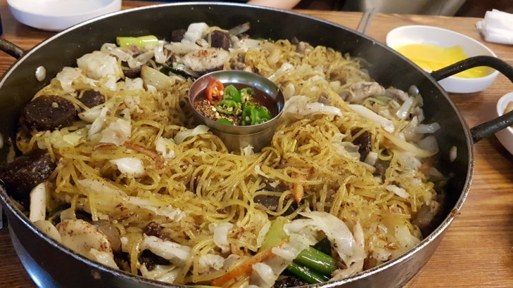  외식。부천역곡백순대) 신림동 순대타운