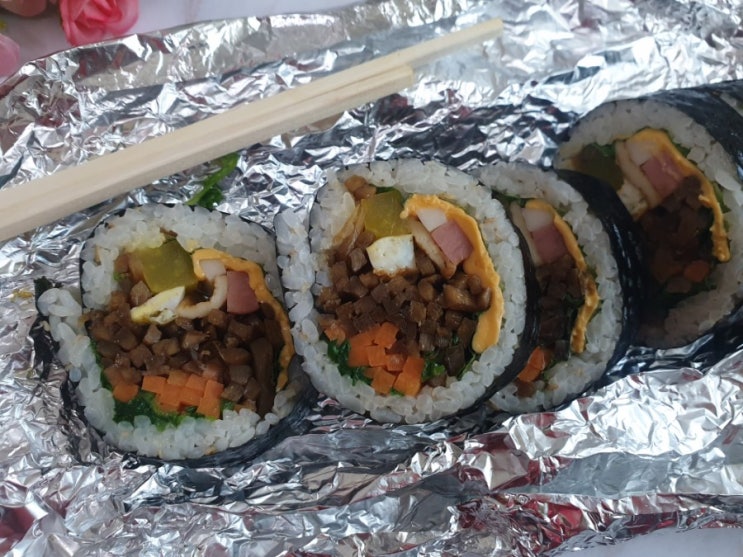 구산역 진김밥, 이건 미친맛이에요