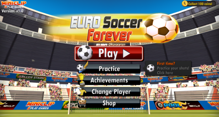 프리킥게임 - Euro Soccer Forever