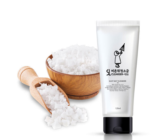  토판염성분으로 내피부 뽀송하게 비온뒤첫소금 SL클렌져 120ml