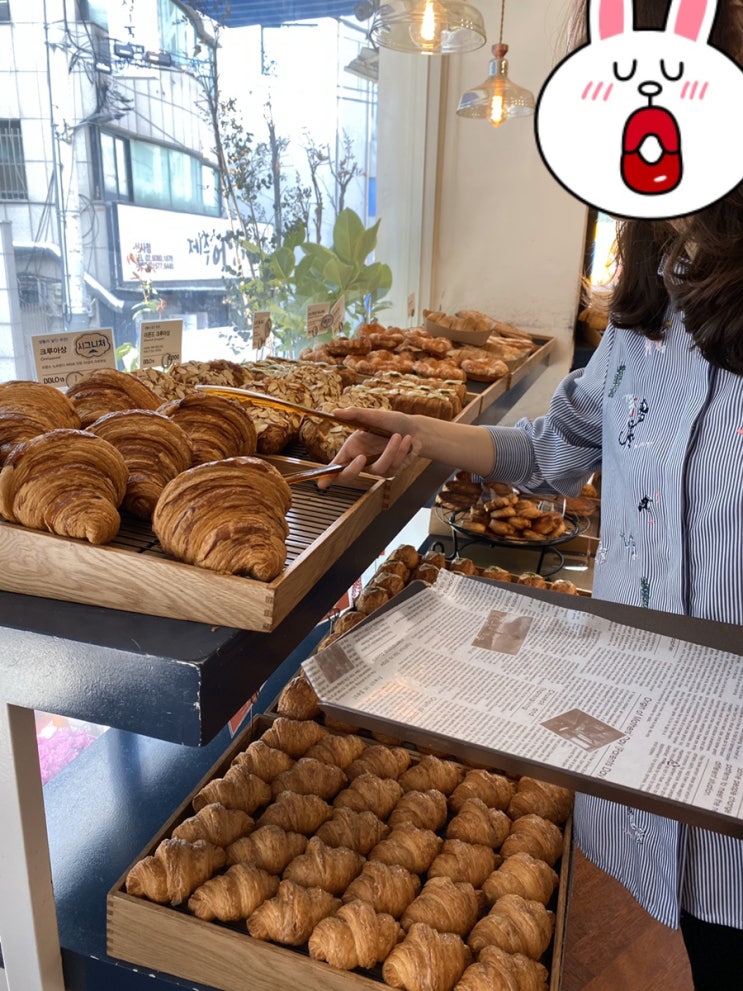 [신사역 베이커리 카페] 크루아상이 맛있는 생활의 달인 빵집 : BBLO13(쁠로13)