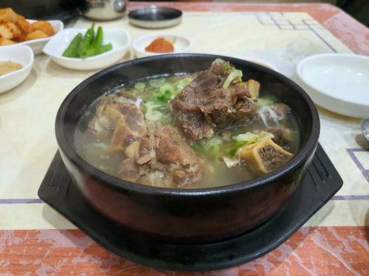 [목포, 하당맛집] 평화광장 근처, 고기 듬뿍 갈비탕, 점심으로 최고