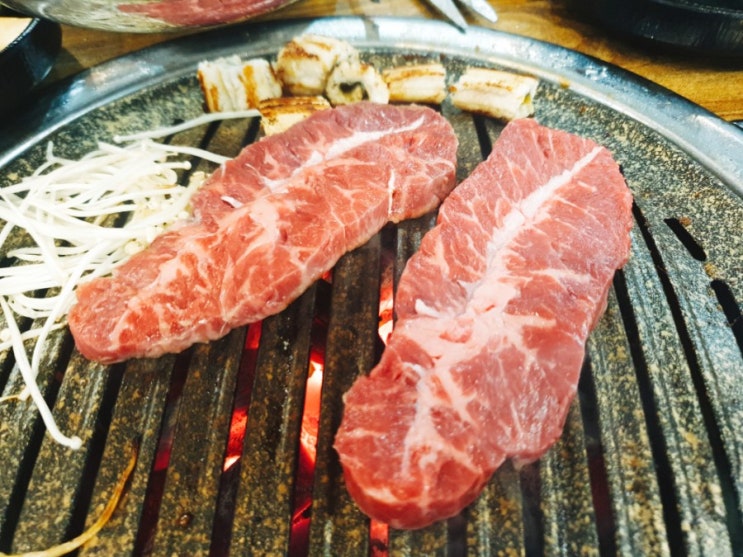 [음식] 신현리 무한리필 고기집, 대박낙소