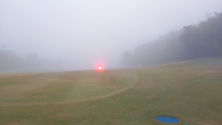 그린힐cc 라운딩후기. 가을 새벽라운딩 안개속에서 골프장 코스 공략법 알아보기.