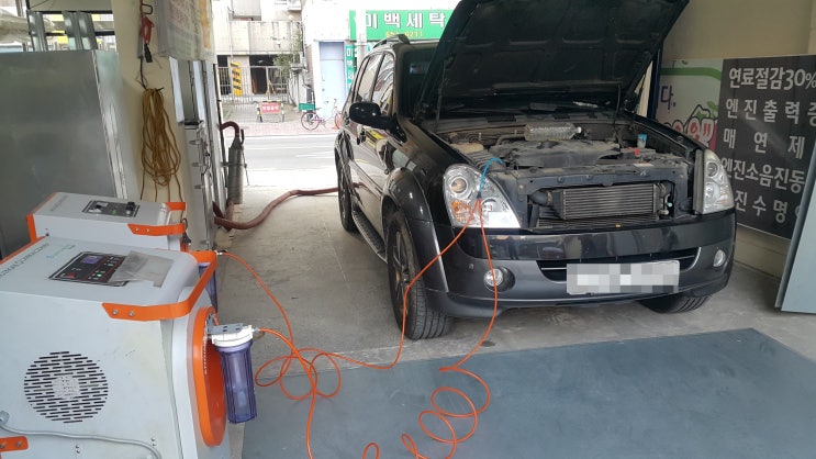 뉴렉스턴, 엔진힘이없고 엔진떨림이심하다. 뉴렉스턴, 엔진힘이없고 엔진떨림이심하다.