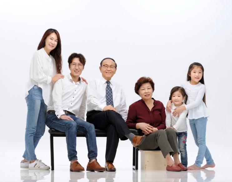  시댁에서 가까운 사진관을 찾아서 구리시 가족사진
