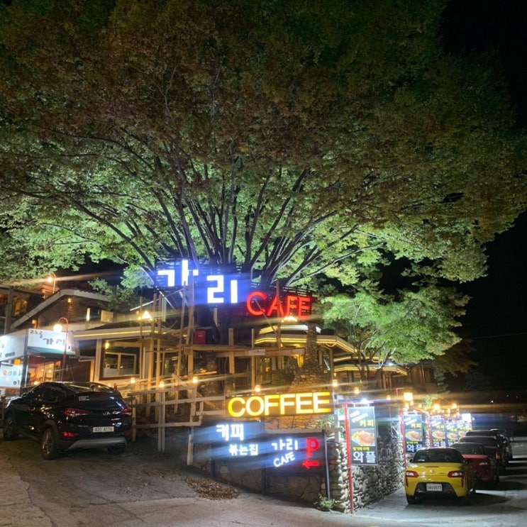  북한강 방갈로가 있는 카페 “가리” + 북한강 드라이브 !