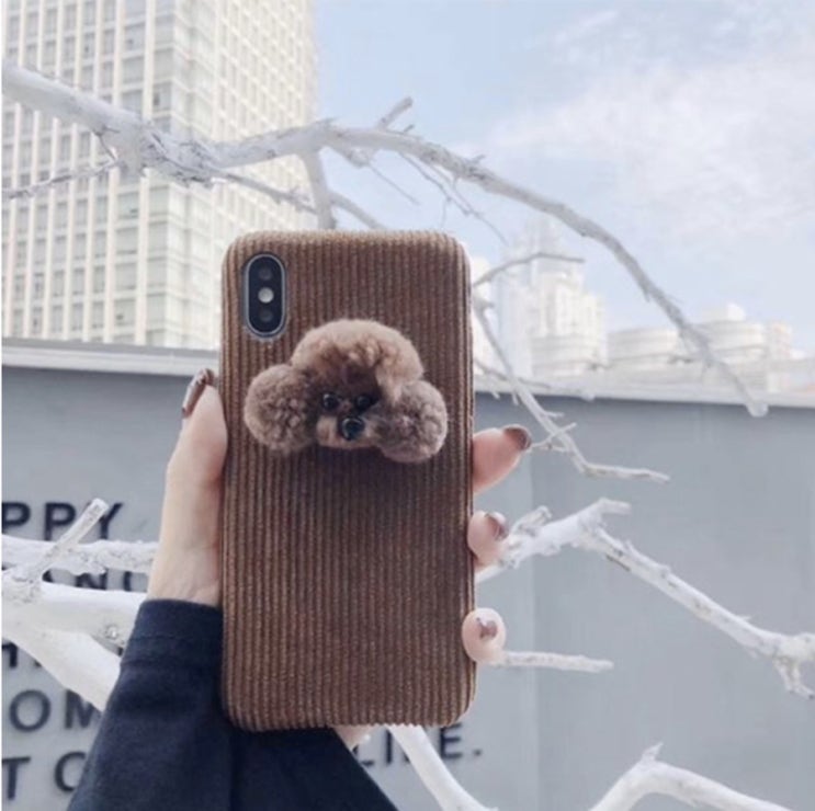  [아이폰케이스] 찬바람부니 고르댕 푸들 케이스가 짱 귀엽고 갬성 터져요! 추천!!