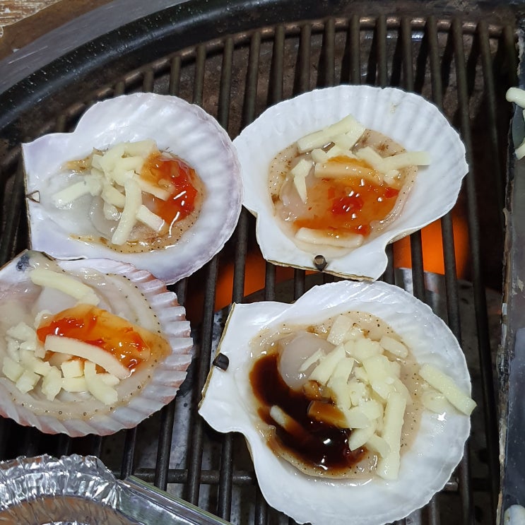 강서/화곡 조개구이 무한리필 '교대활화산조개구이' 털고옴