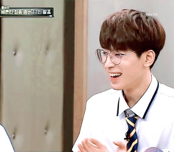 SEVENTEEN Wonwoo：戴著自己眼鏡上節目的真實偶像