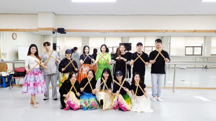  국립창원대학교 특강 '훌라댄스' 벨리훌라 실용무용 마야무용단 단장초청