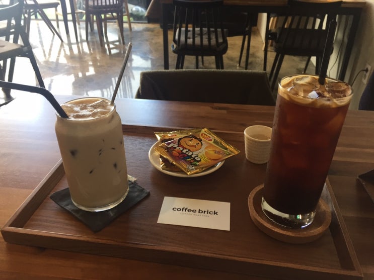  고촌카페 : 커피브릭에 다녀와서