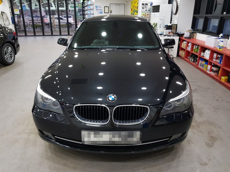  성남신차패키지 bmw 535d 레인보우썬팅