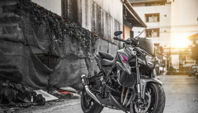  GSX-S750 2019 - 크레이지 아이언 엔진가드 001