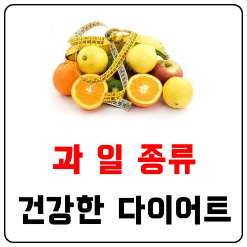  맛있는다이어트에  좋은 과일