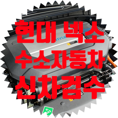  친환경 수소차 현대 넥소 신차검수