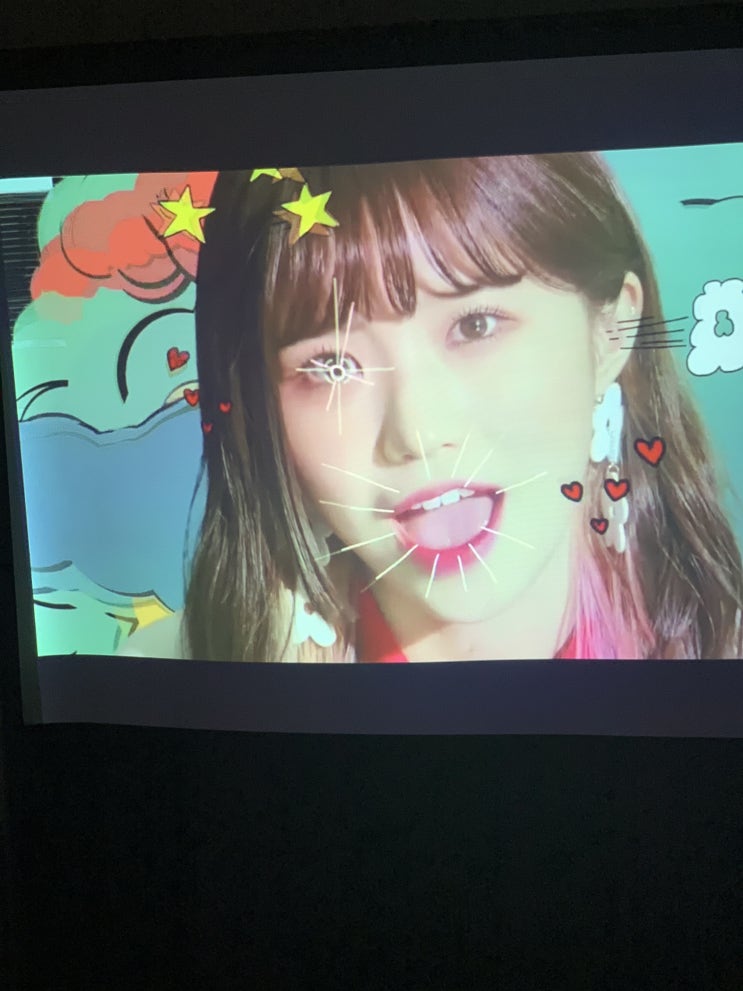  캠핑용 빔프로젝터 안시 해상도 적당한 감상용