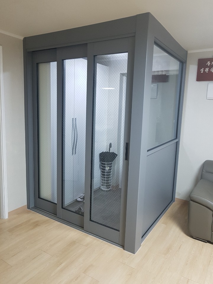  공사사진(중문 시공)