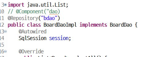  [Spring] DAO