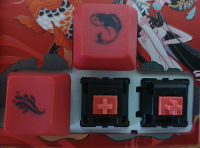  VARMILO VA87M KOI PBT 염료승화 영문 저소음적축