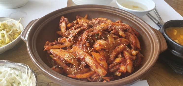 울산 언양 맛집(시골애 낙지볶음)