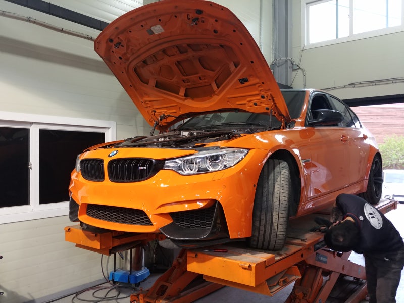 김포 양촌읍 / 사고수리 및 퍼포먼스 스타일 카본 프론트립 튜닝 / BMW F80 M3