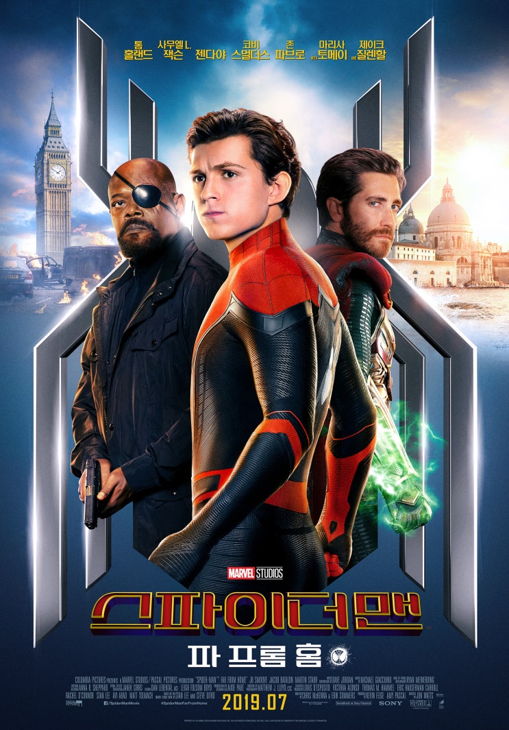 스파이더맨: 파 프롬 홈 Spider-Man: Far From Home , 2019 스파이더맨: 파 프롬 홈 Spider-Man: Far From Home , 2019