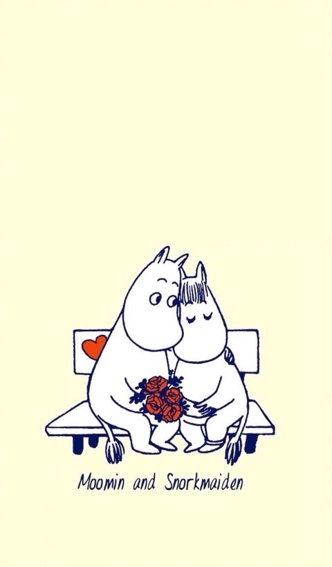 Moomin 해피무민 배경화면 잠금화면 네이버 블로그