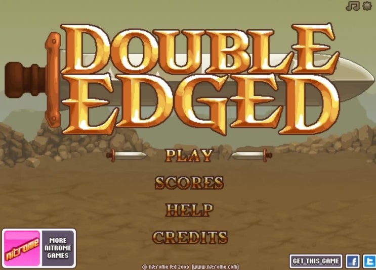  2인용 칼게임 DoubleEdged
