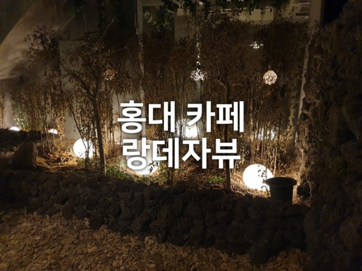  홍대 카페 랑데자뷰 서울에서 만난 제주