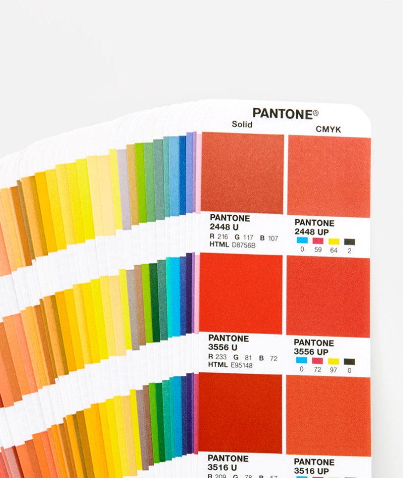 Pantone color 팬톤 컬러 뒤에 나오는 이니셜의 의미 : 네이버 블로그