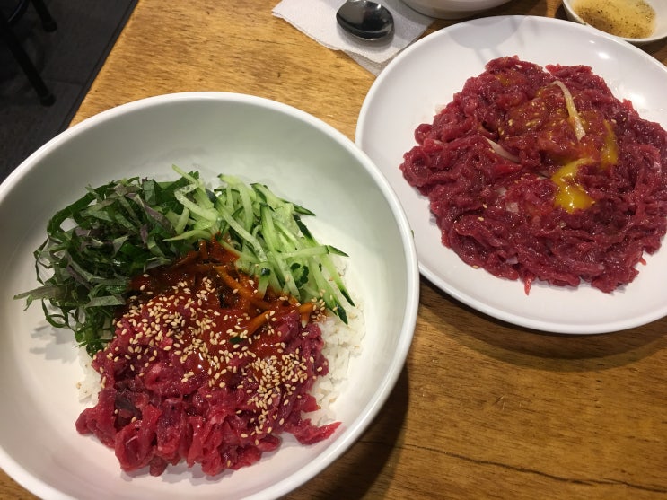  광장시장 육회 맛집 육회자매집 1호점