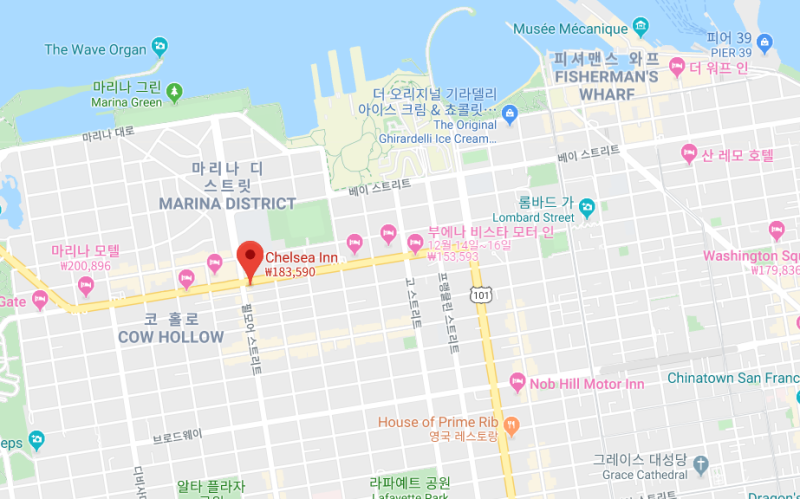 샌프란시스코 호텔 첼시 인 Chelsea Inn 한적하니 좋은 곳 : 네이버 블로그