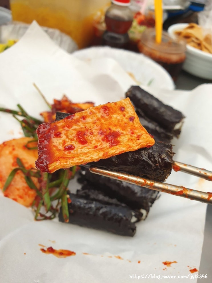  [부산 남포동]::길거리 비빔당면과 충무김밥집::4호