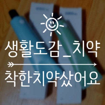 [디렉터파이 추천 치약 사용 후기(스피아민트,파인민트) 개당 1,990원 구매/생활도감치약]성분....