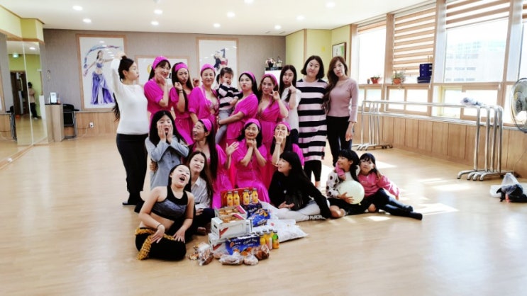  창원 벨리밸리댄스 마야무용단 정기공연 준비중 and 마야쌤 생일파뤼
