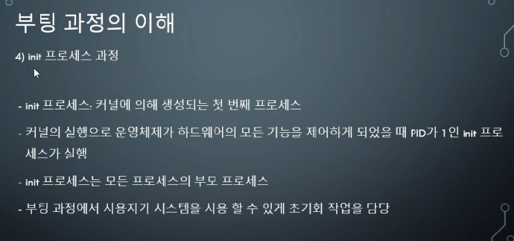  리눅스 - 부팅 과정의 이해